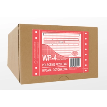 Polecenie przelewu A6 SK-445-5 (4odc.) składanka komputerowa